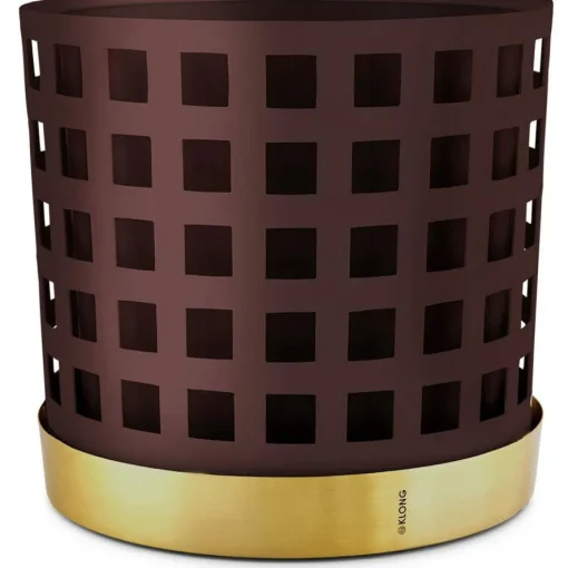 Trio Square Pot Dark Red, Ø12 cm / Small