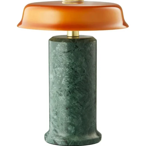 Trip No. 2 Portable Lamp, Marble Silver / Rose