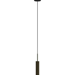 Tubulaire Pendant Bronzed, 48 cm
