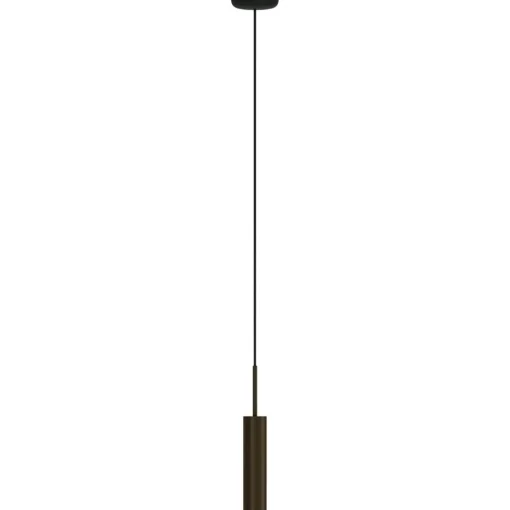Tubulaire Pendant Bronzed, 48 cm