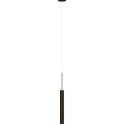 Tubulaire Pendant Bronzed, 48 cm