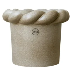 Twine Pot Small, Mole