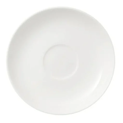 Twist White Saucer For Espresso Cup, 14 cm
