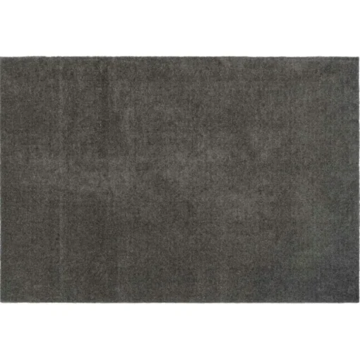 Unicolor Door Mat Steel Grey, 60x90 cm