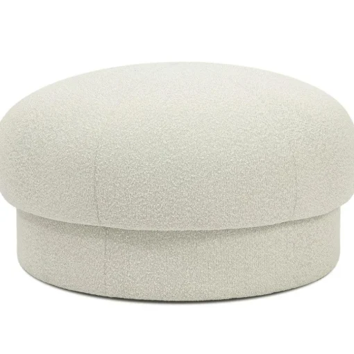 Uno Pouf Cream, Ø50 cm