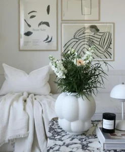 Uva Vase 22 cm, Cream