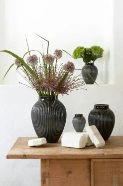 Vase Grooved 12,5 cm, Ripple Berry