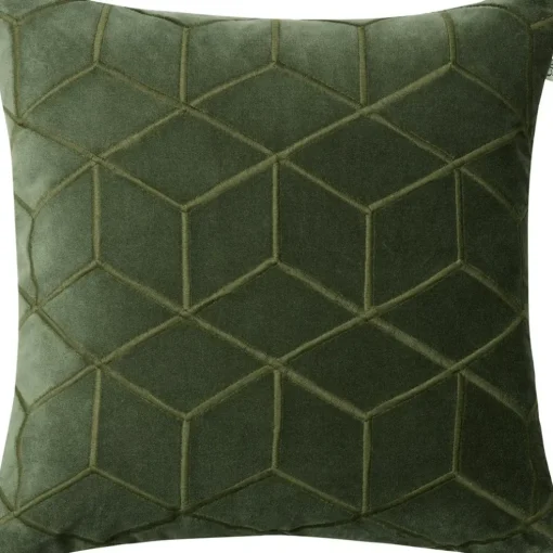 Vir Cushion Cover 50x50 cm, Sea Blue