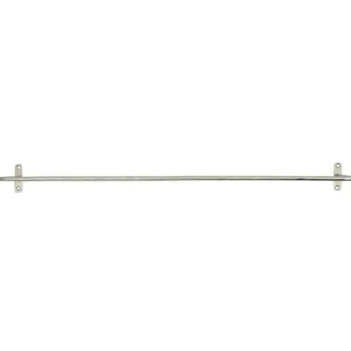 Welo Towel Bar, Brushed Silver