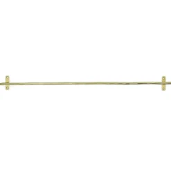 Welo Towel Bar, Brushed Silver