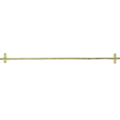 Welo Towel Bar, Brushed Silver