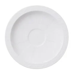White Pearl Saucer For Espresso Cup, 13 cm