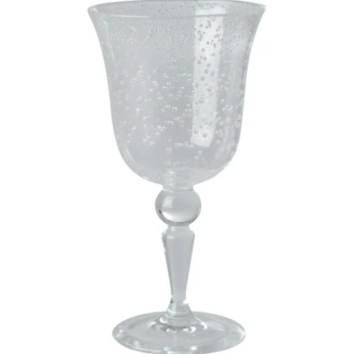 Wine Glass, Bubble Clear