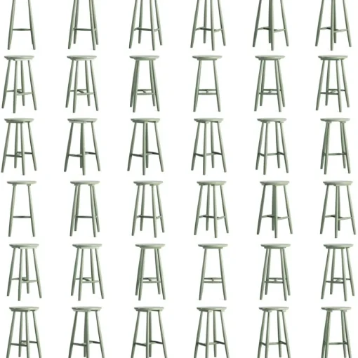 Wood H23 Barstool, Oak