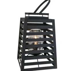Yankton table/Floor lamp IP44, Sand Black