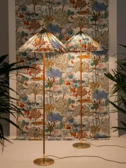 9602 Floor Lamp, Canvas