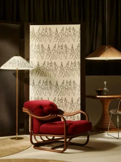 9602 Floor Lamp, Canvas