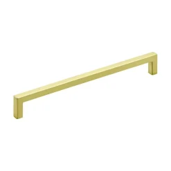 0143 Handle 192, Brushed Brass