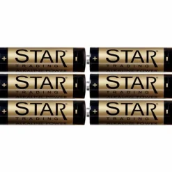 AA Alkaline Power Batteries, 6-pack