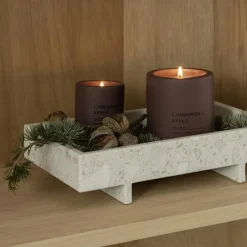 ABENTO Marble Tray 30x18 cm, Nimbus