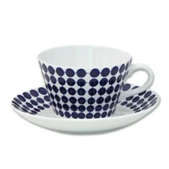 Adam Coffee Cup With Saucer, Conic