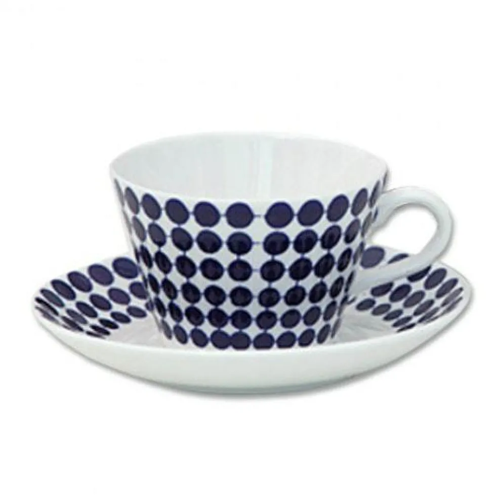 Adam Coffee Cup With Saucer, Conic