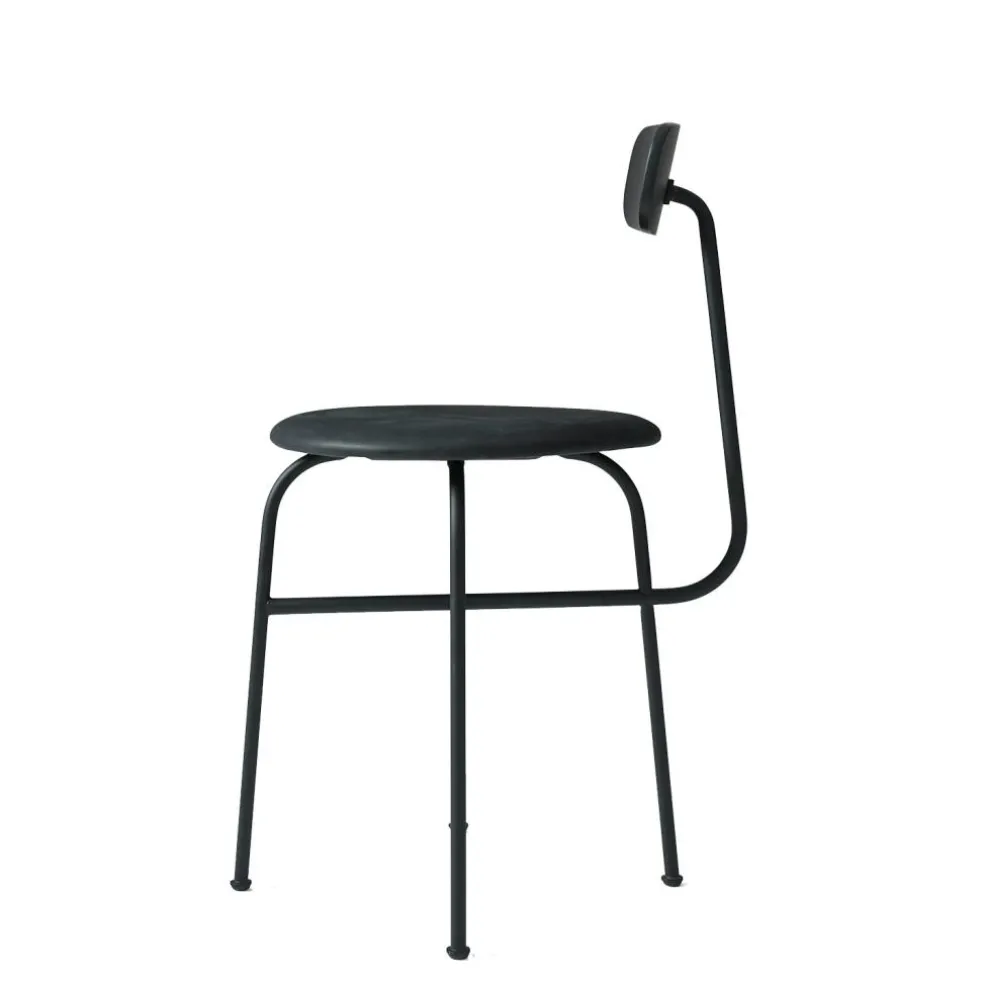 Afteroom Chair 4, Black/Black Leather