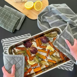 Agda Pot Holder 2-pack, Olive Green