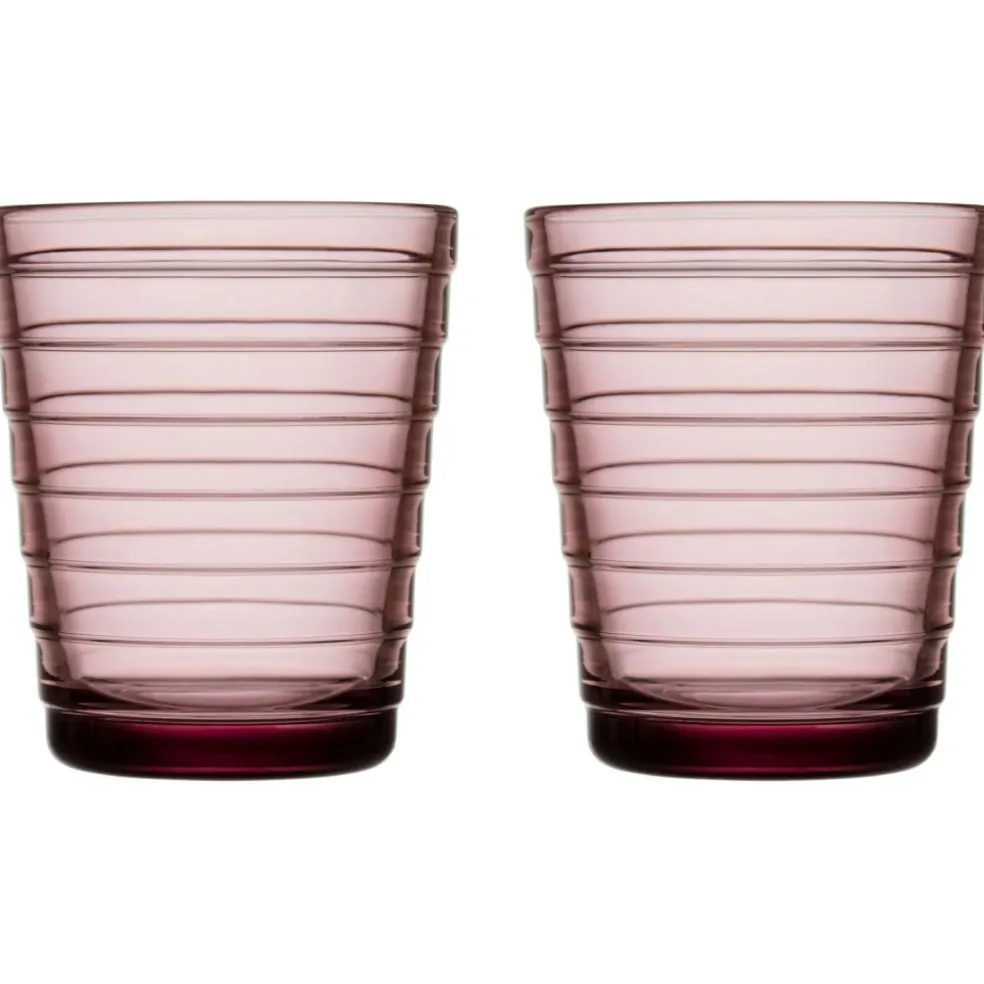 Aino Aalto Drinking Glass 22 cl 2-pack, Clear