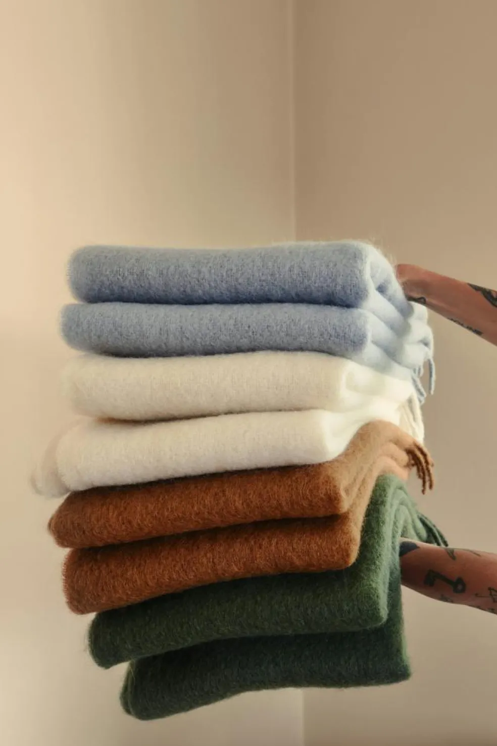 Air Throw 130x180 cm, Rust