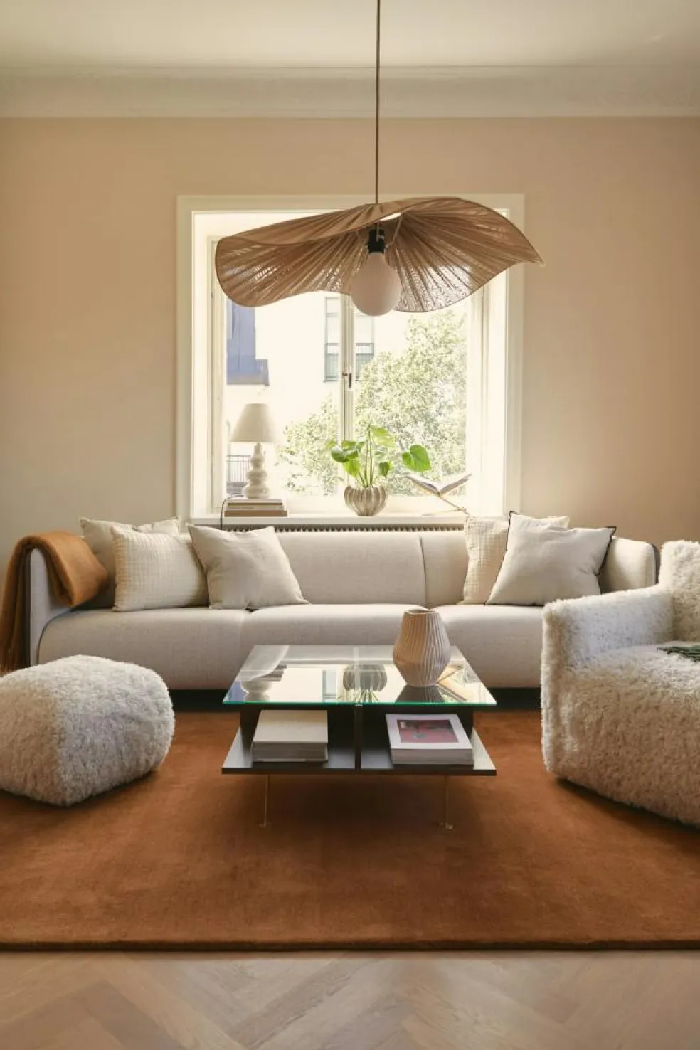 Air Throw 130x180 cm, Rust