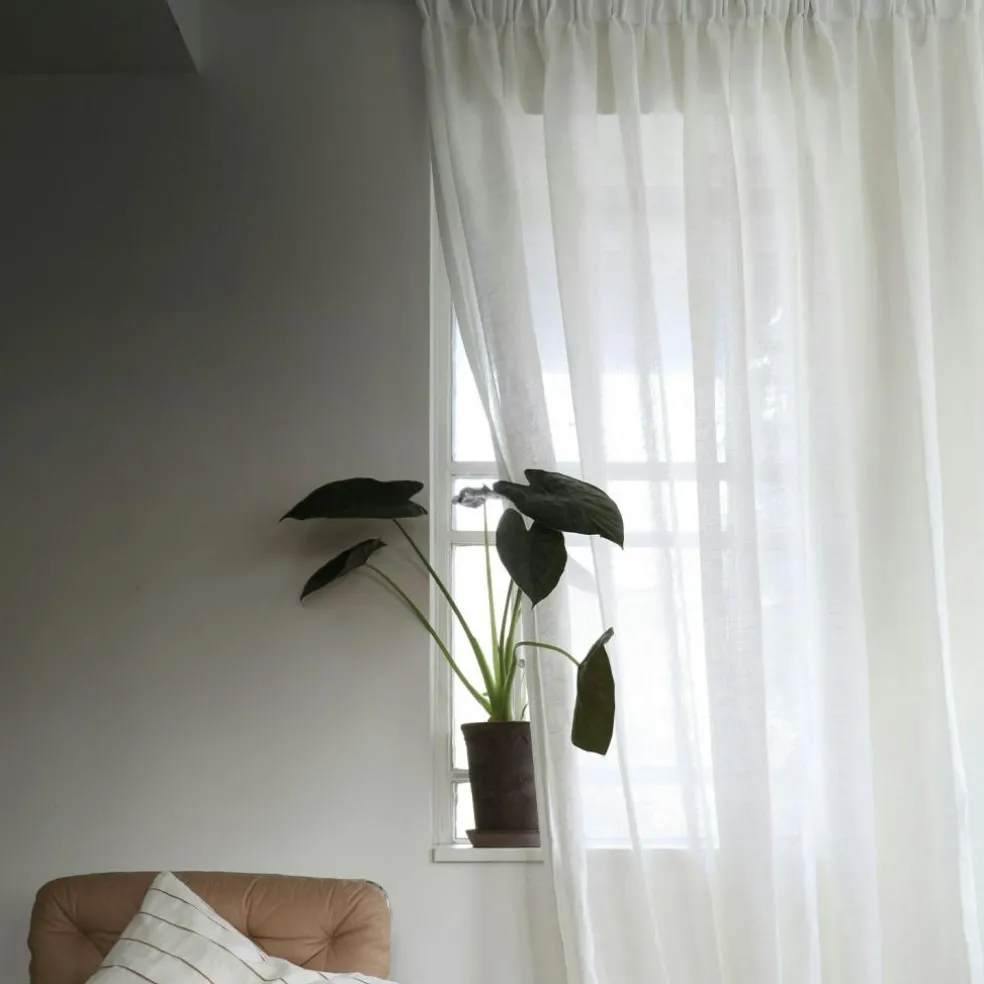 Alice Curtain Double Width 290x290 cm, Nature