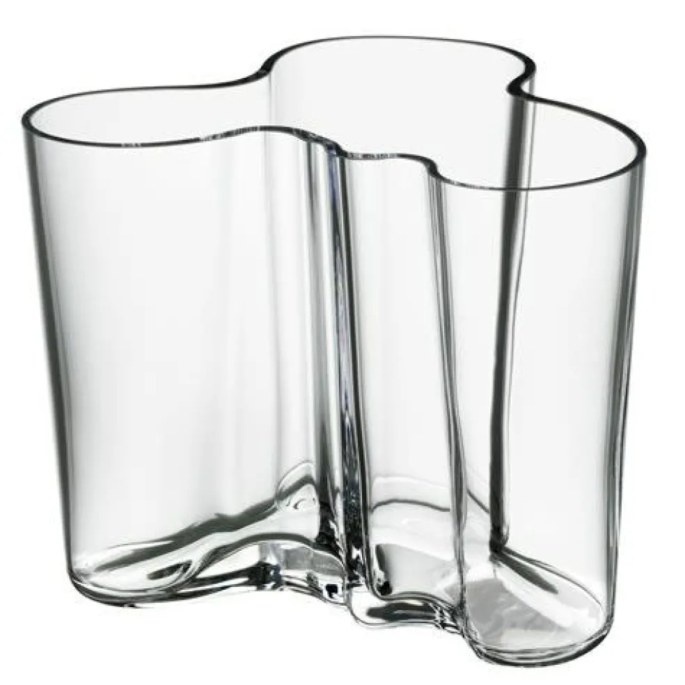 Alvar Aalto Vase 12 cm, Clear