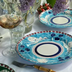 Amalfi Plate 26 cm, Blue