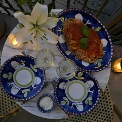 Amalfi Plate 26 cm, Blue