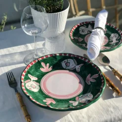 Amalfi Salad Plate 20 cm, Green