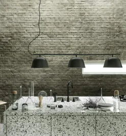 Ambit Rail Ceiling Lamp, Taupe