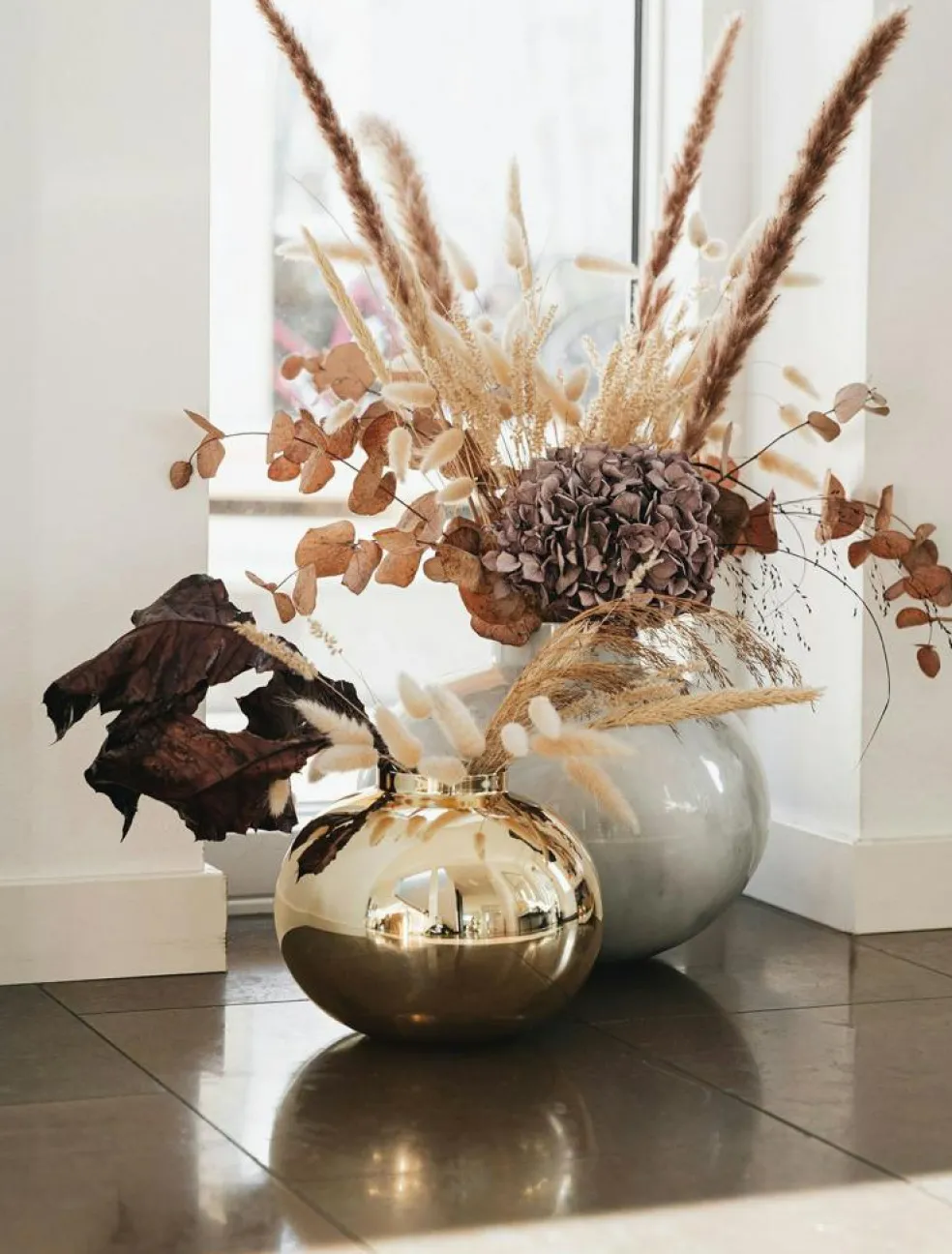 Amico Vase Ø29 cm, Brass