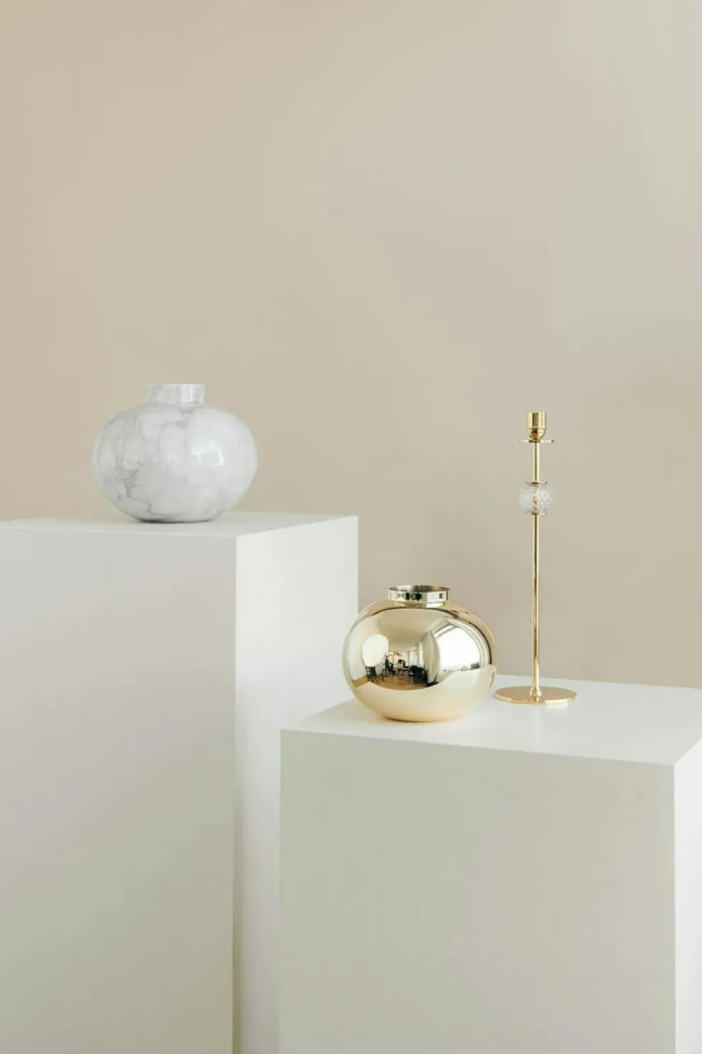 Amico Vase Ø29 cm, Brass