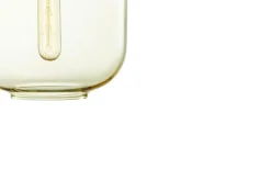 Amp Pendant Large, Smoke/Black Marble