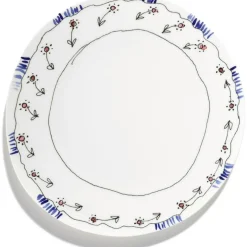 Anemone Milk Dinner Plate
