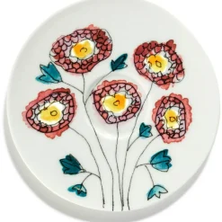 Anemone Milk Saucer For Coffee Cup Low