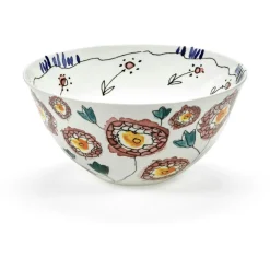 Anemone Milk Serving Bowl L