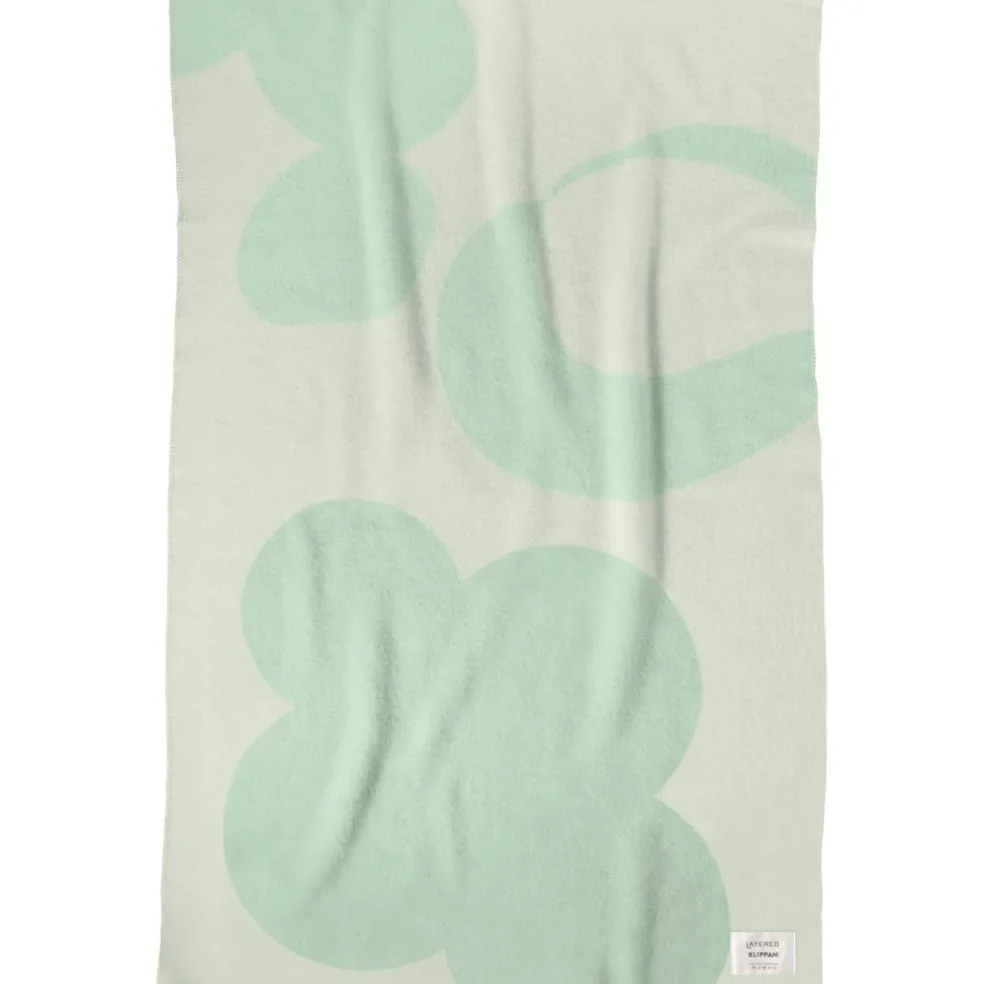 Anemone Throw 130x200 cm, Mint