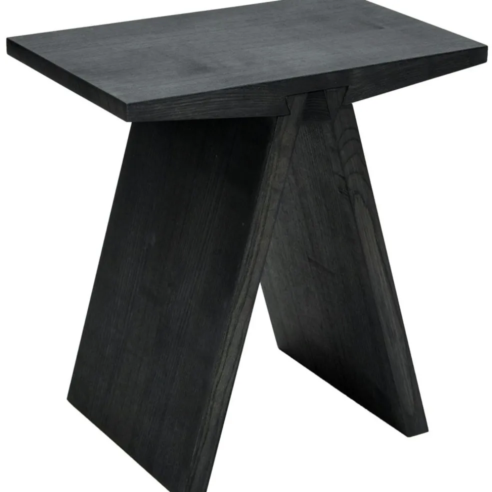 Angle Taburet Stool, Black