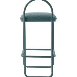 Angui Bar Stool H82.5 cm, Dusty Blue