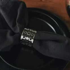 Anima Napkin Ring 2-pack, Nickel plated Brass