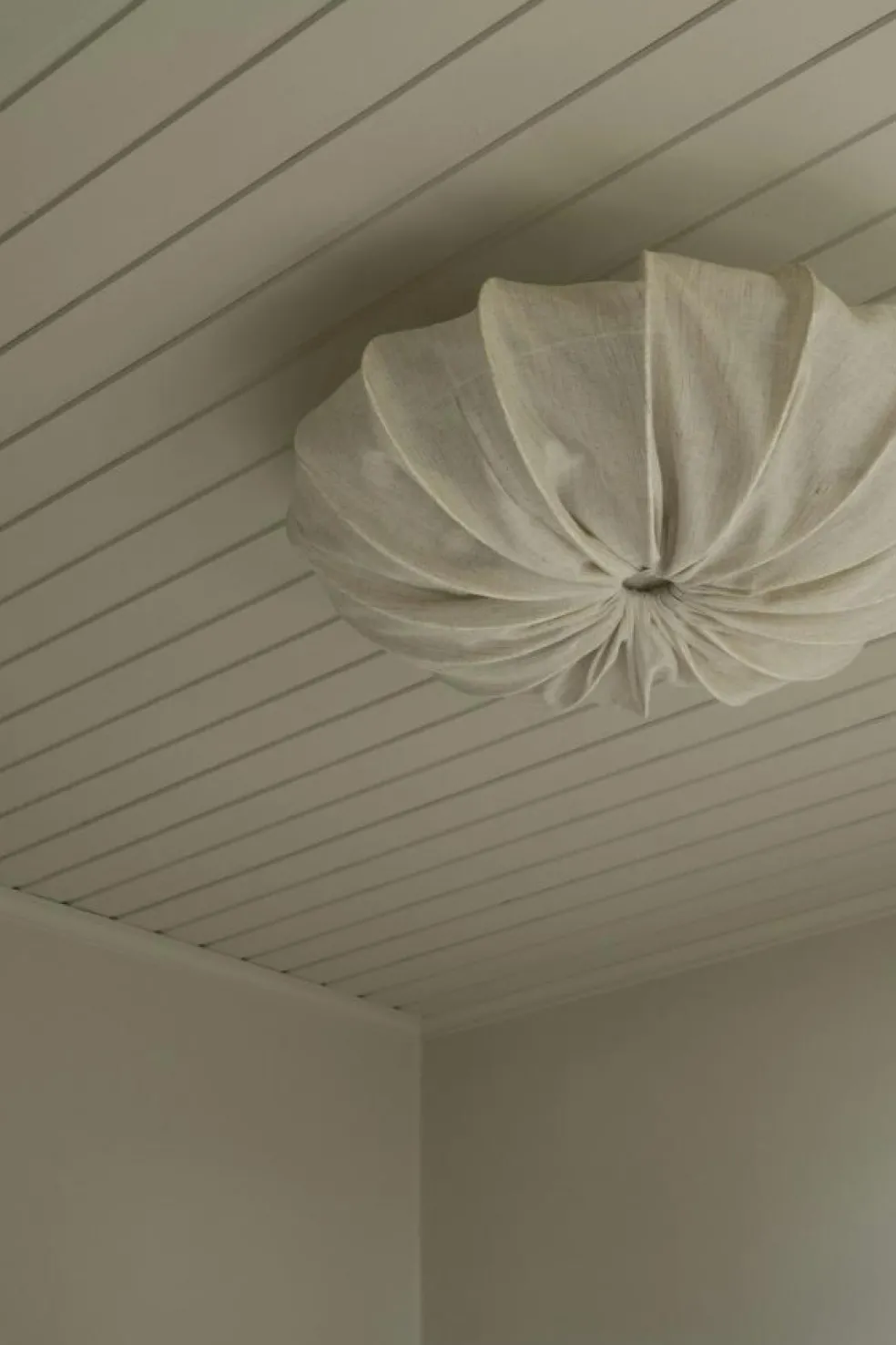 Anna 60 Ceiling Lamp Linen, Natural