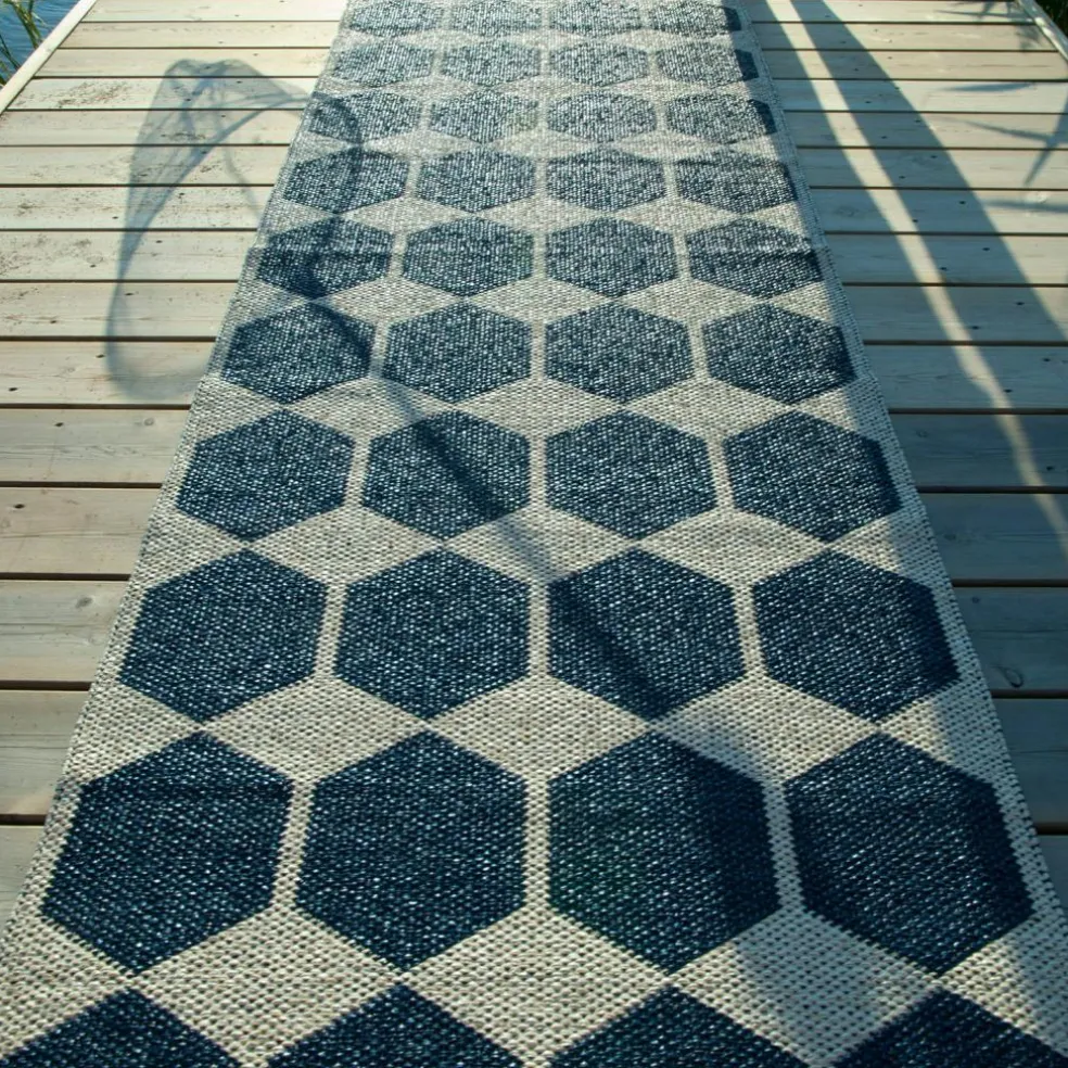 Anna Rug 140x70 cm, Denim