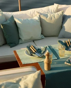 Annabell Cushion Cover 50x50 cm, Marine